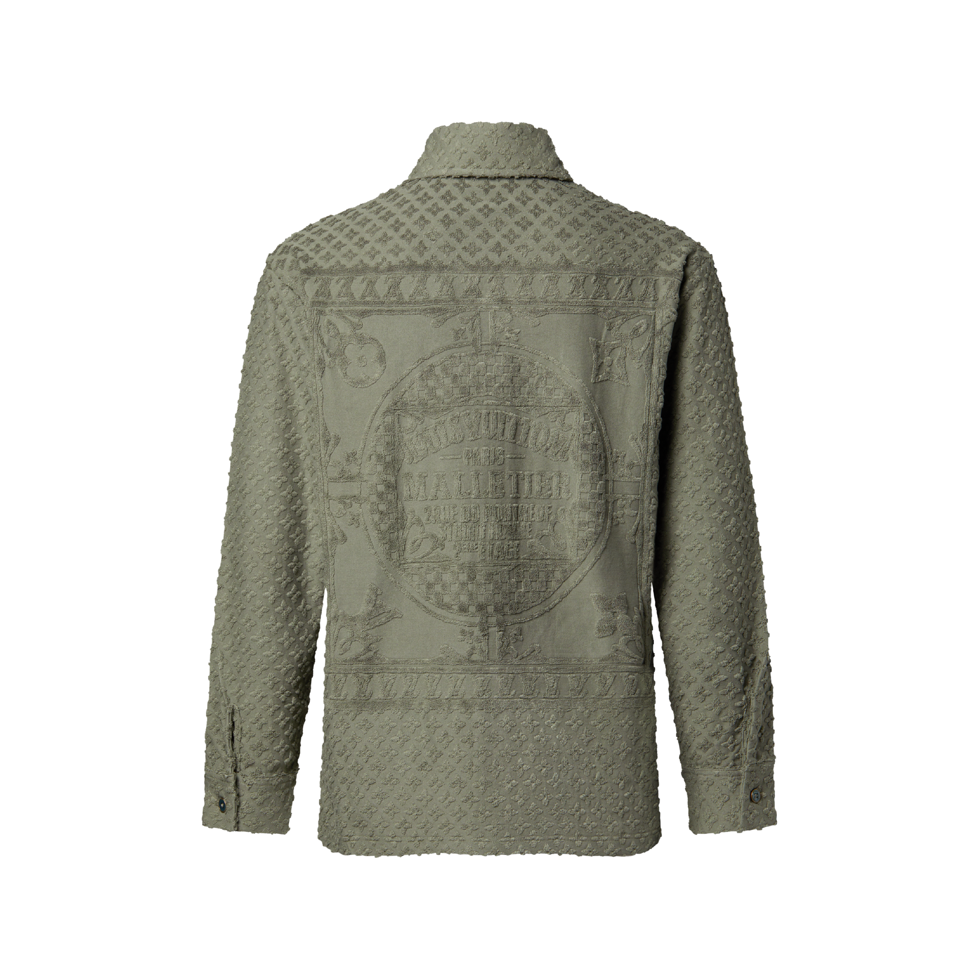 トップス LV French Terry Jacquard Overshirt - Ready-to-Wear | LOUIS VUITTON